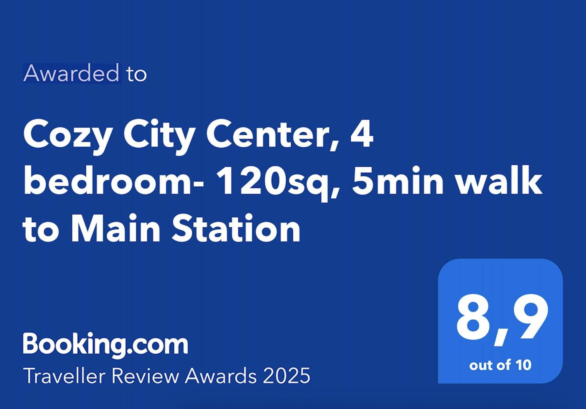 Cozy City Center, 4 Bedroom- 120Sq, 5Min Walk To Main Station Bázel Kültér fotó