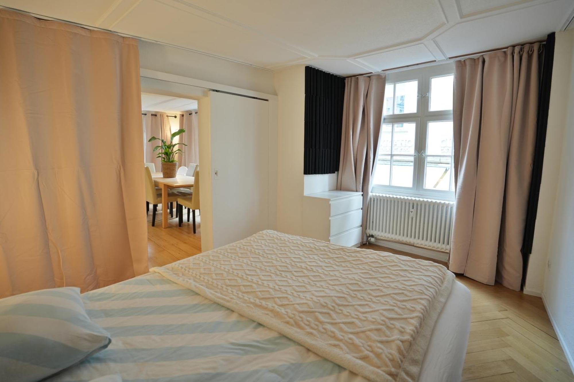 Cozy City Center, 4 Bedroom- 120Sq, 5Min Walk To Main Station Bázel Kültér fotó